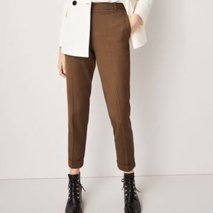 Massimo Dutti Slim Fit Twill Trousers